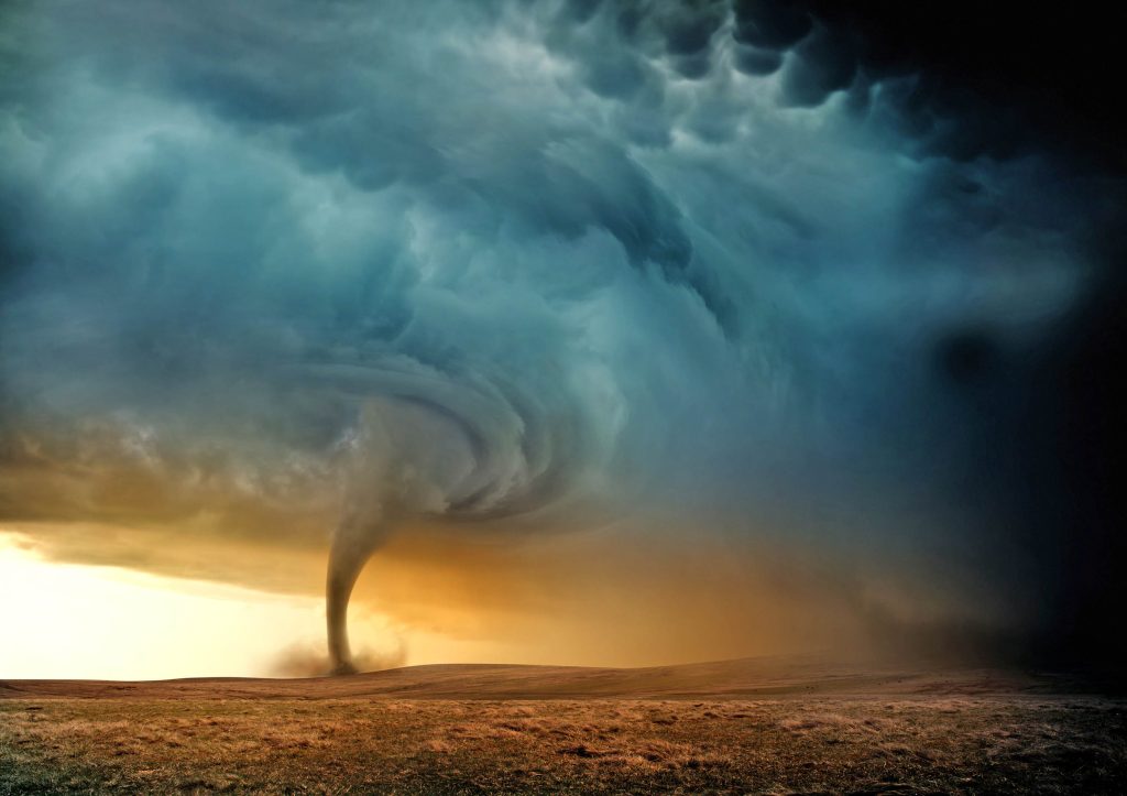 sonhar com tornado