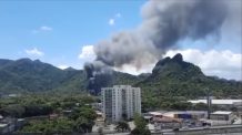 Incêndio atinge Estúdios da Globo no Rio de Janeiro