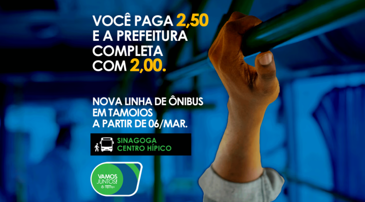 Nova linha de ônibus com tarifa reduzida começa a circular em Tamoios, Cabo Frio – Saiba mais!