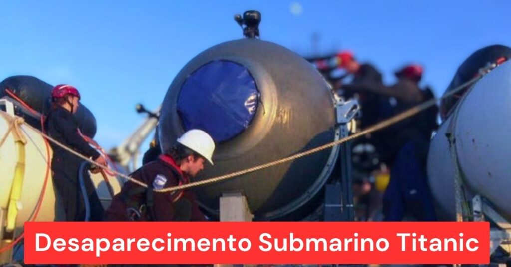 Desaparecimento Submarino Titanic